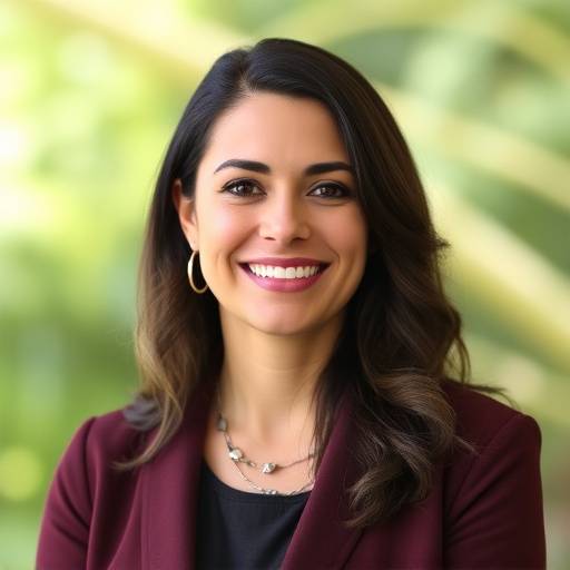Foto da Professora Renata Souza, especialista em comunica√§√£o e apresenta√§√µes