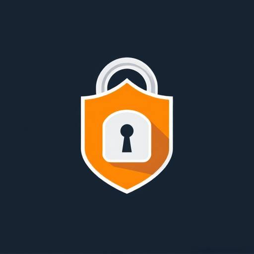√çcone de privacidade, um cadeado com um escudo.